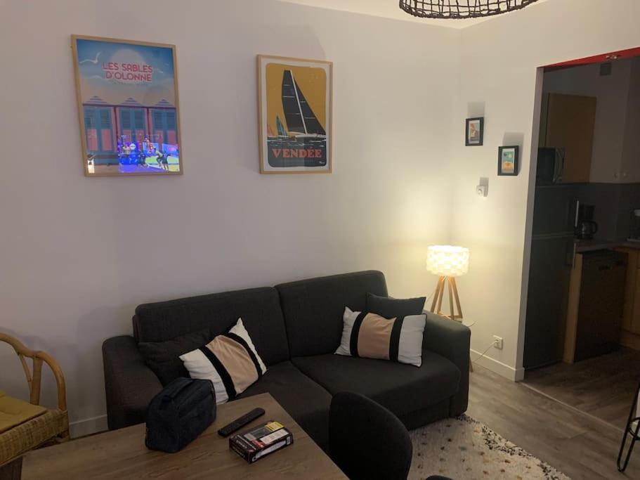 Les Sables D'Olonne, Les Presidents, Charmant Appartement Lumineux, Plage 150 M. Ngoại thất bức ảnh